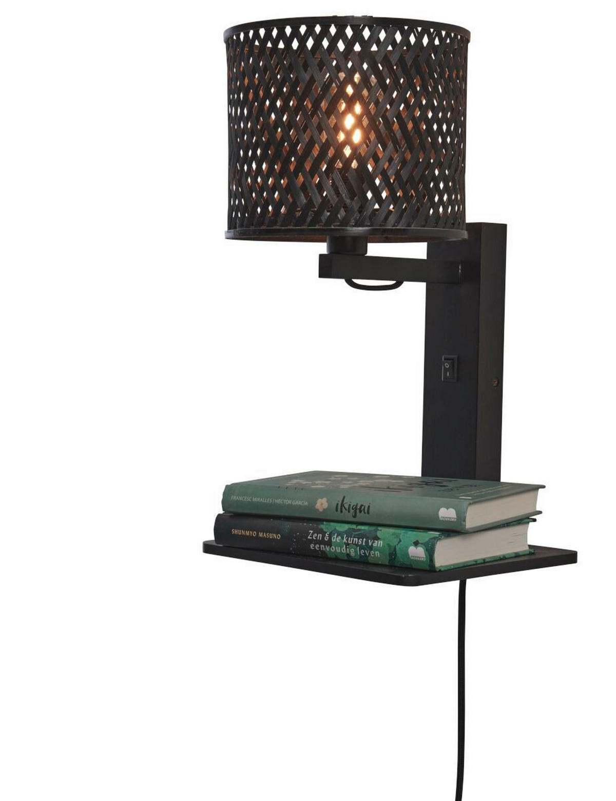 VÄGGLAMPA GOOD&MOJO  30/22/52 cm   - svart, Trend (30/22/52cm) - Good & Mojo