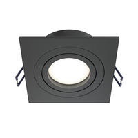 DECKENSPOTS Downlight 9,2/9,2/2,5 cm  - Schwarz, Trend, Metall (9,2/9,2/2,5cm) - MAYTONI