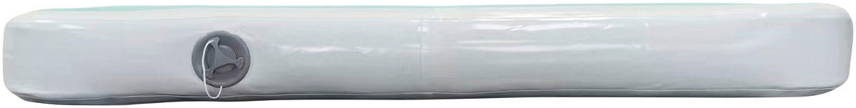 GYMNASTIKMATTE AIR BLOCK  - Türkis/Weiß, MODERN, Kunststoff (100/60/20cm)