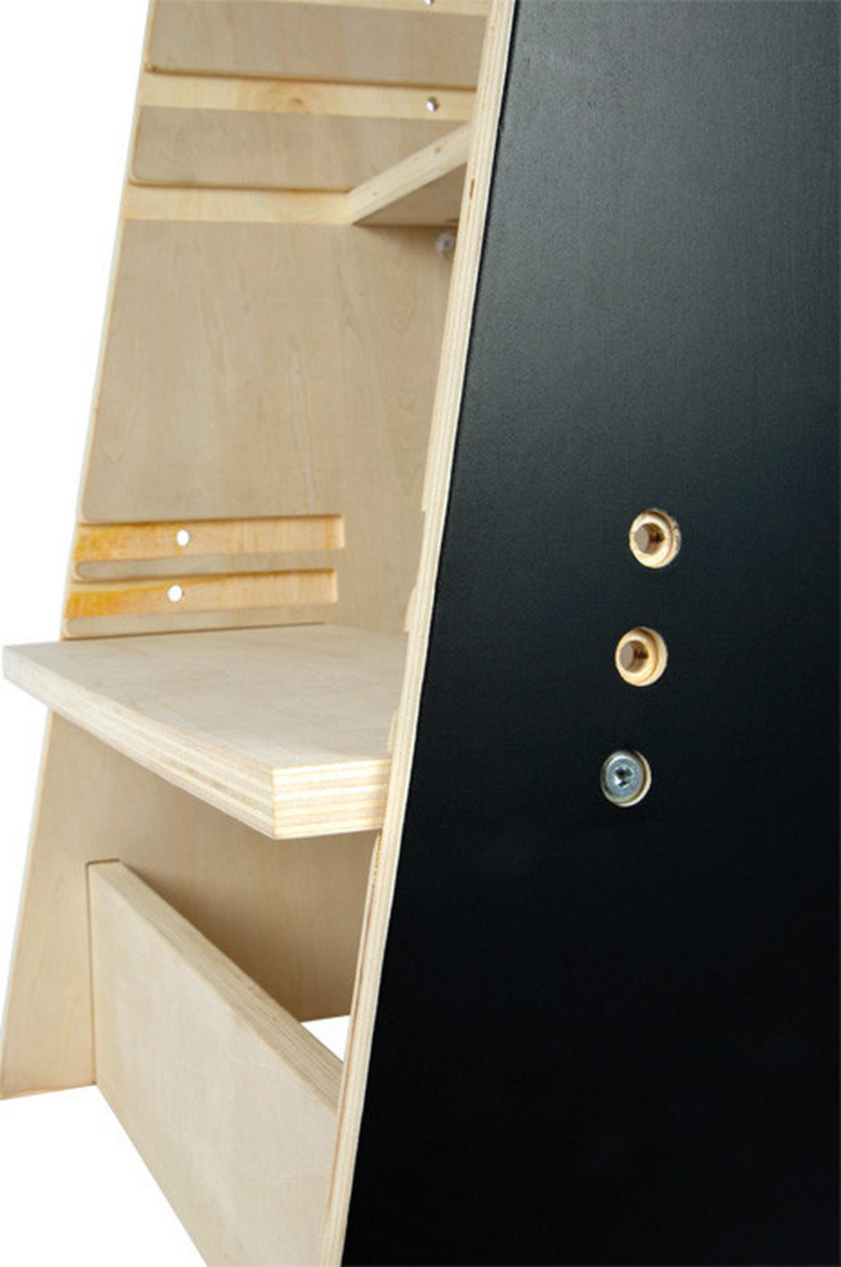 LERNTURM  - Multicolor, Basics, Holz/Textil (64/92/53cm) - small foot