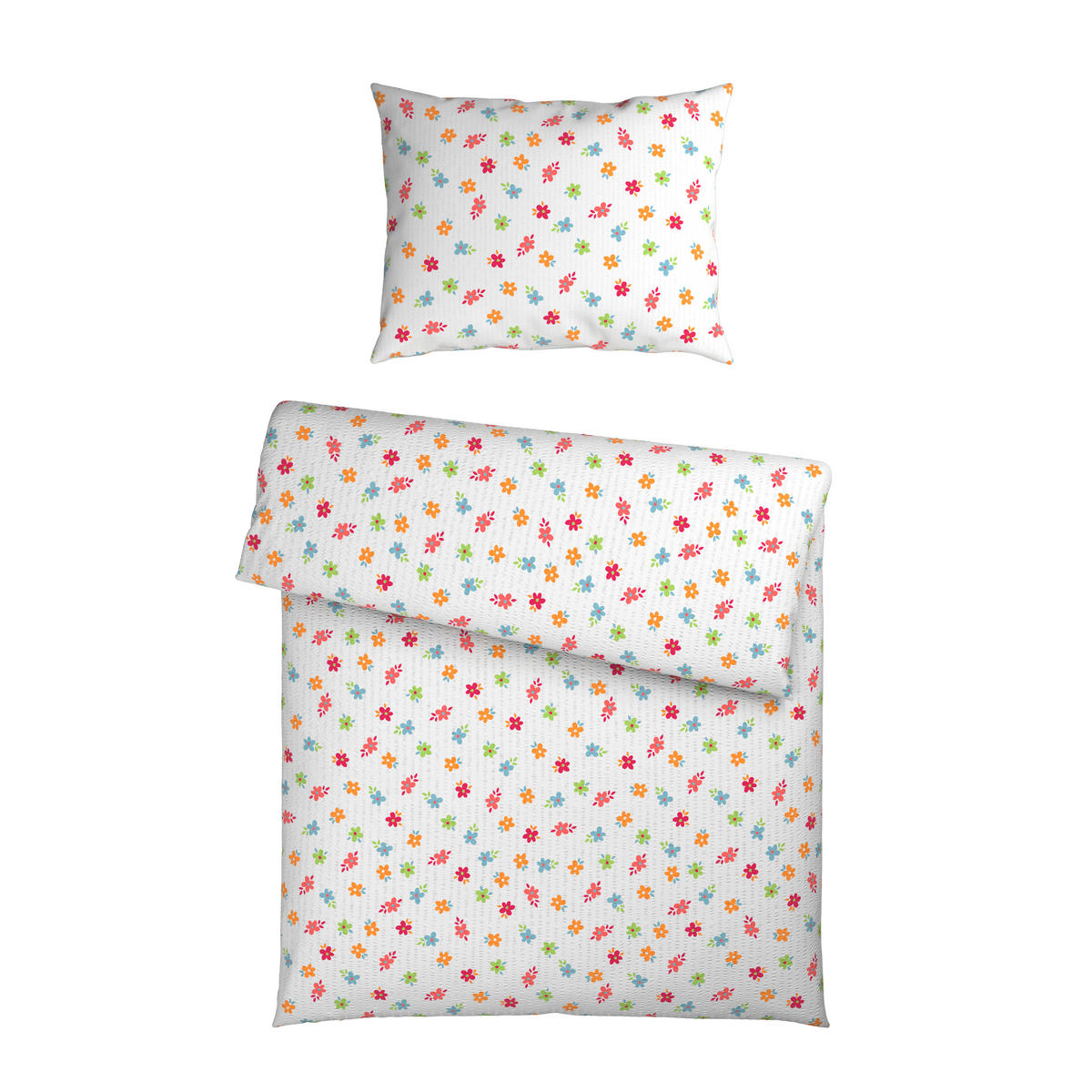 BETTWÄSCHE Mavie Seersucker 140/200 cm  - Multicolor, KONVENTIONELL, Textil (140/200cm) - Esposa