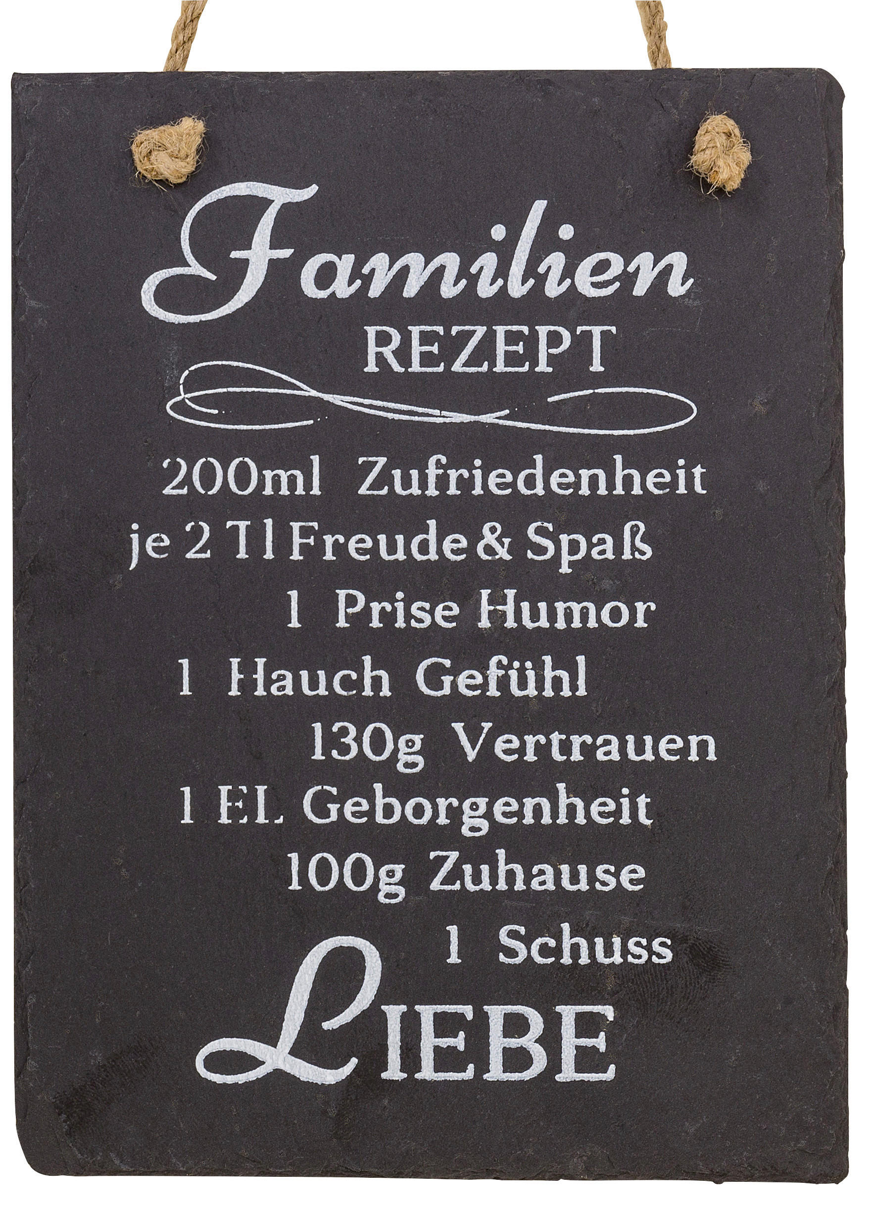 DEKOSCHILD  - Schwarz, Trend, Stein (15/1/20cm) - Ambia Home