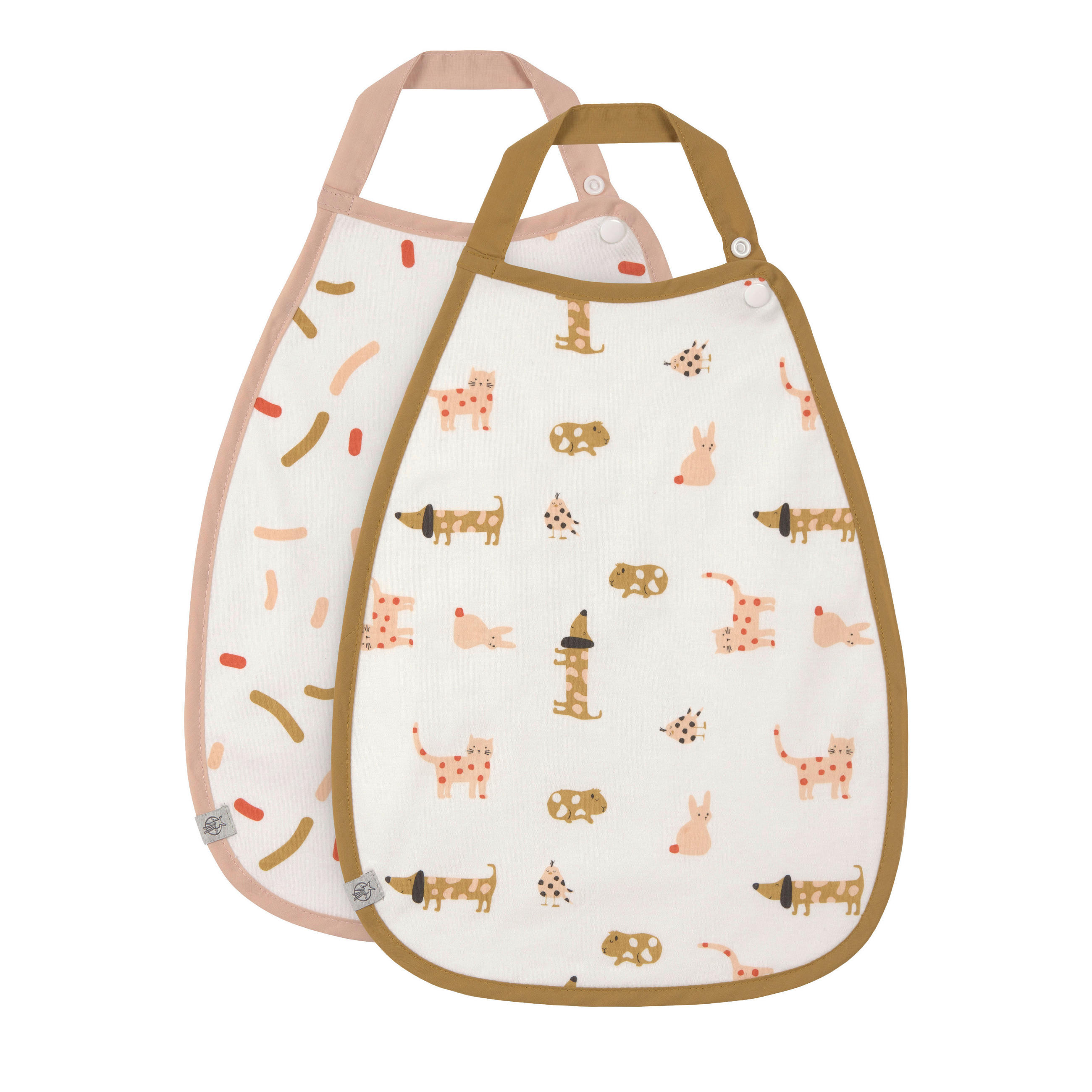 LÄTZCHEN - Braun/Orange, Basics, Textil (30/0,5/38cm) - Lässig