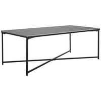 COUCHTISCH 120/60/42 cm rechteckig Grau, Schwarz  - Schwarz/Grau, Design, Keramik/Metall (120/60/42cm) - Livetastic