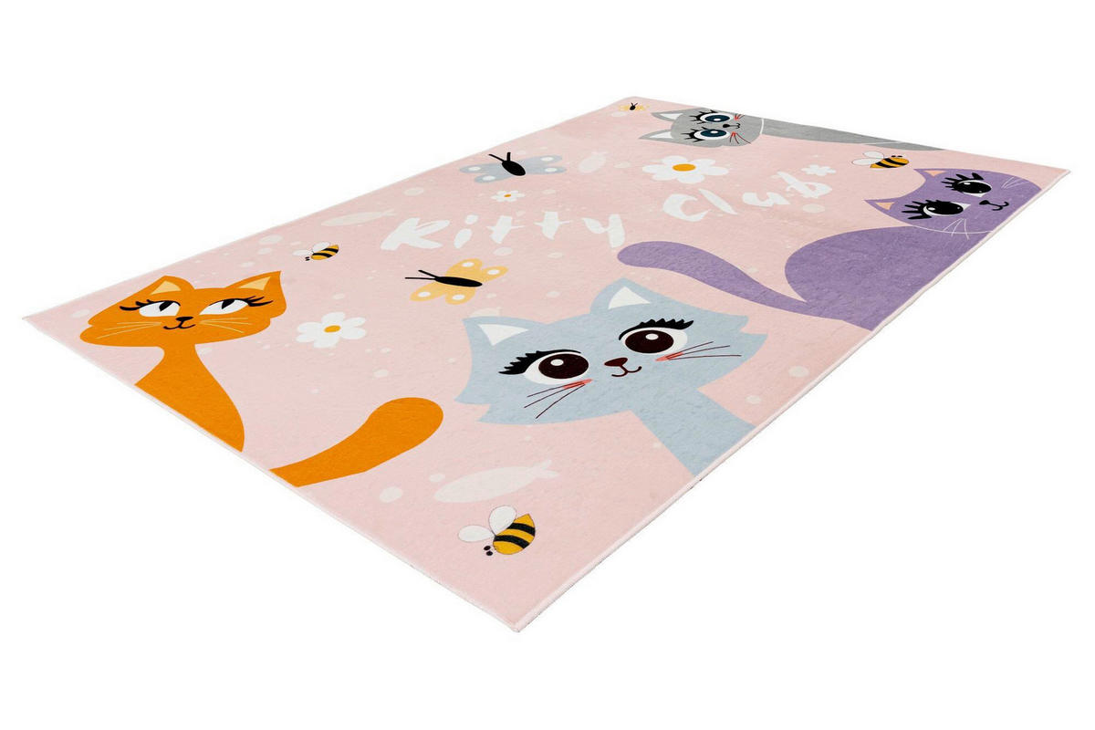 FLACHWEBETEPPICH 160/230 cm Rosa  - Rosa, Basics, Textil (160/230cm) - Kayoom