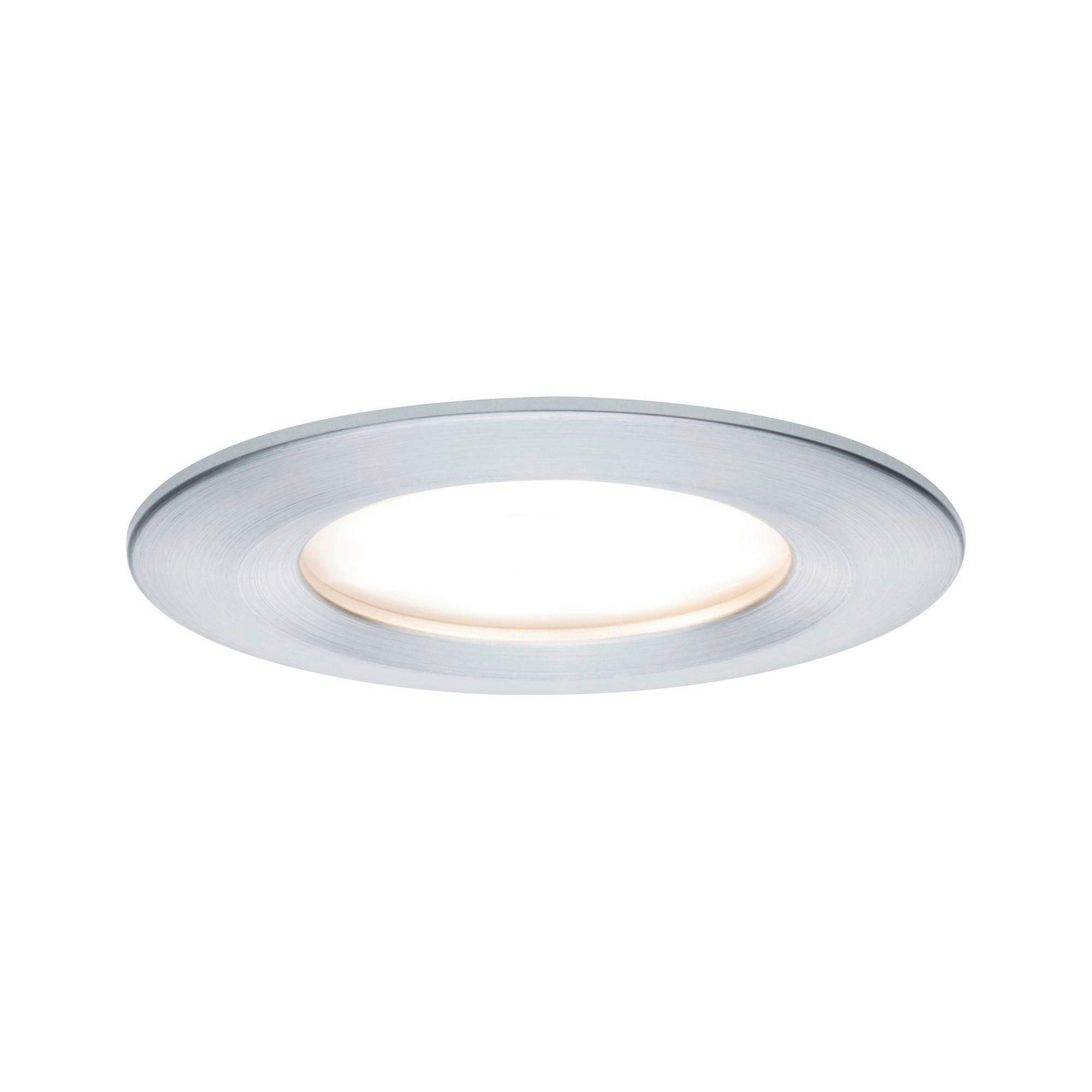LED-DECKENLEUCHTE 7,8 cm  - Alufarben, Basics, Metall (7,8cm) - Paulmann
