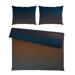 BETTWÄSCHE Satin 200/200 cm  - Blau/Gelb, Textil (200/200cm) - Novel