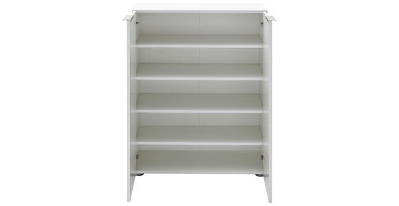 SCHUHSCHRANK 80/101/39 cm - Edelstahlfarben/Schwarz, Design, Holzwerkstoff/Kunststoff (80/101/39cm) - Carryhome