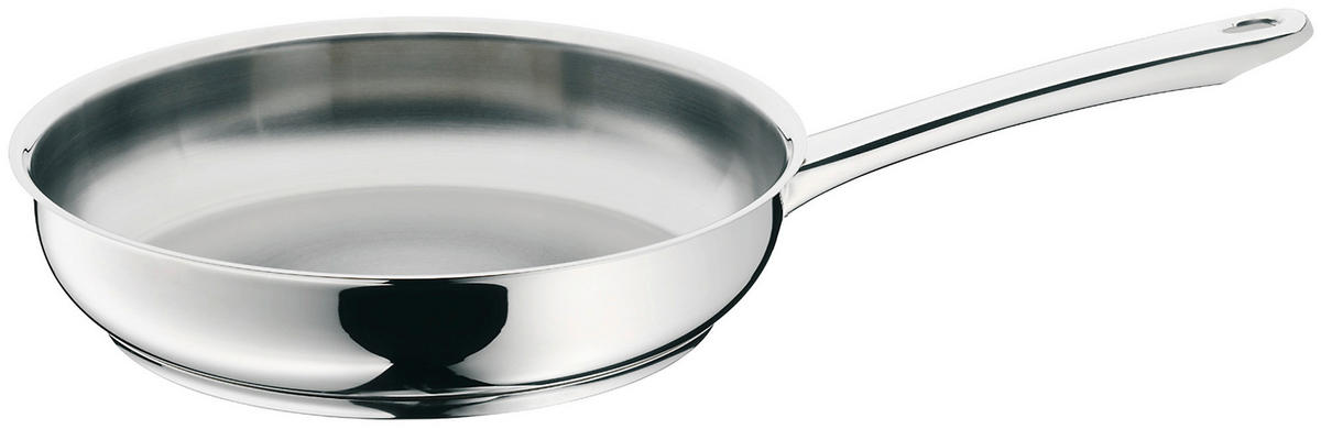 PÁNEV NA SMAŽENÍ  24 cm  - barvy nerez oceli, Basics, kov (24cm) - WMF