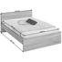 Bett 140 cm x 200 cm in Holzwerkstoff Sonoma Eiche - Sonoma Eiche, Design, Holzwerkstoff (140/200cm) - Carryhome Bett 140 cm x 200 cm in Holzwerkstoff Sonoma Eiche - Sonoma Eiche, Design, Holzwerkstoff (140/200cm) - Carryhome