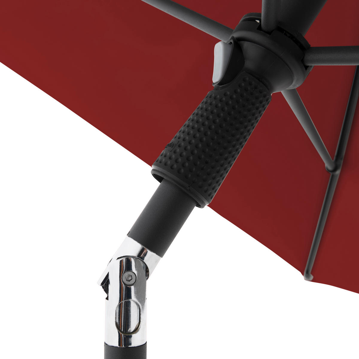 SENČNIK - črna/bordo, Design, kovina/tekstil (120/200cm) - Doppler