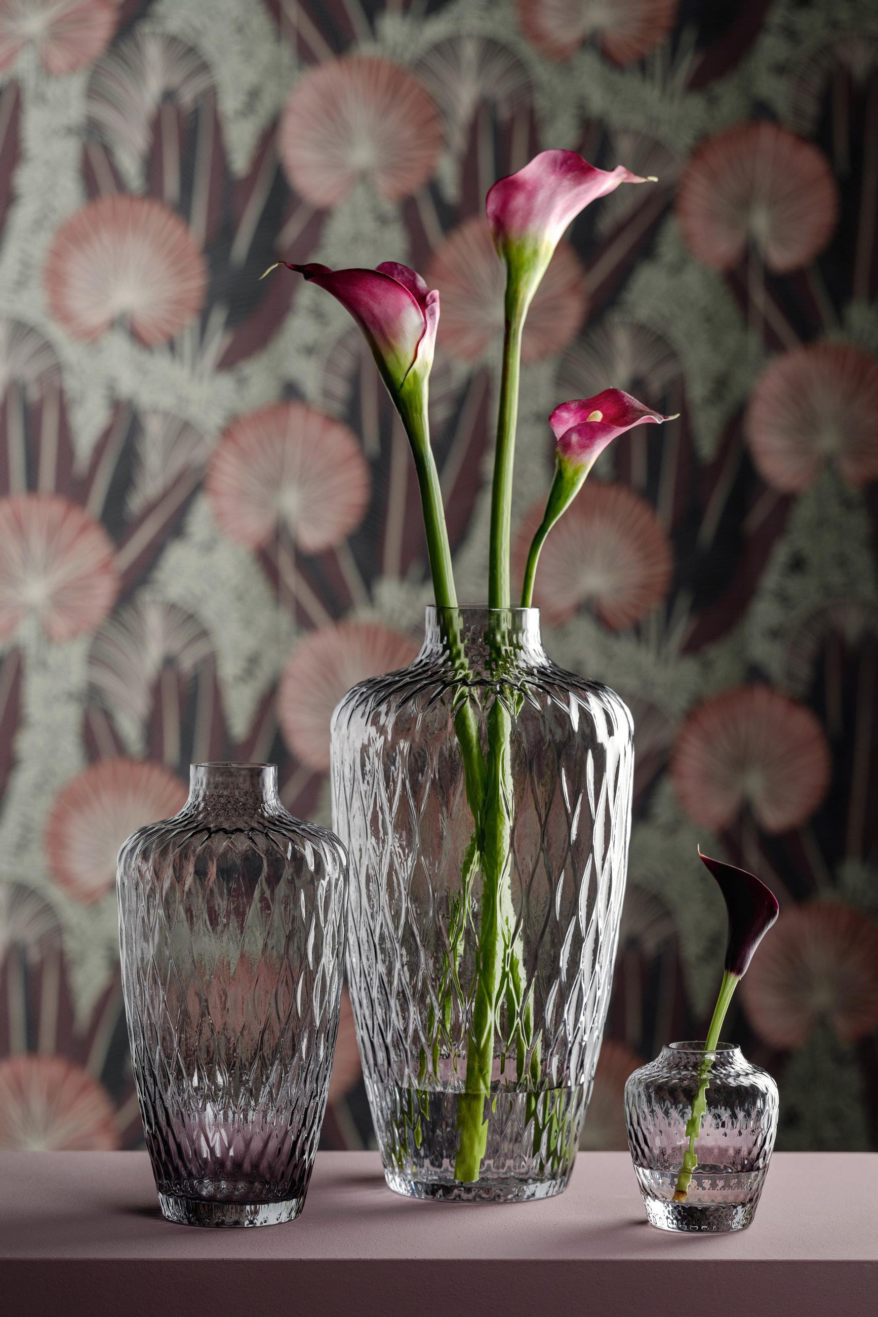 VASE GULIA  - Grau, Basics, Glas (20/38/20cm) - Leonardo