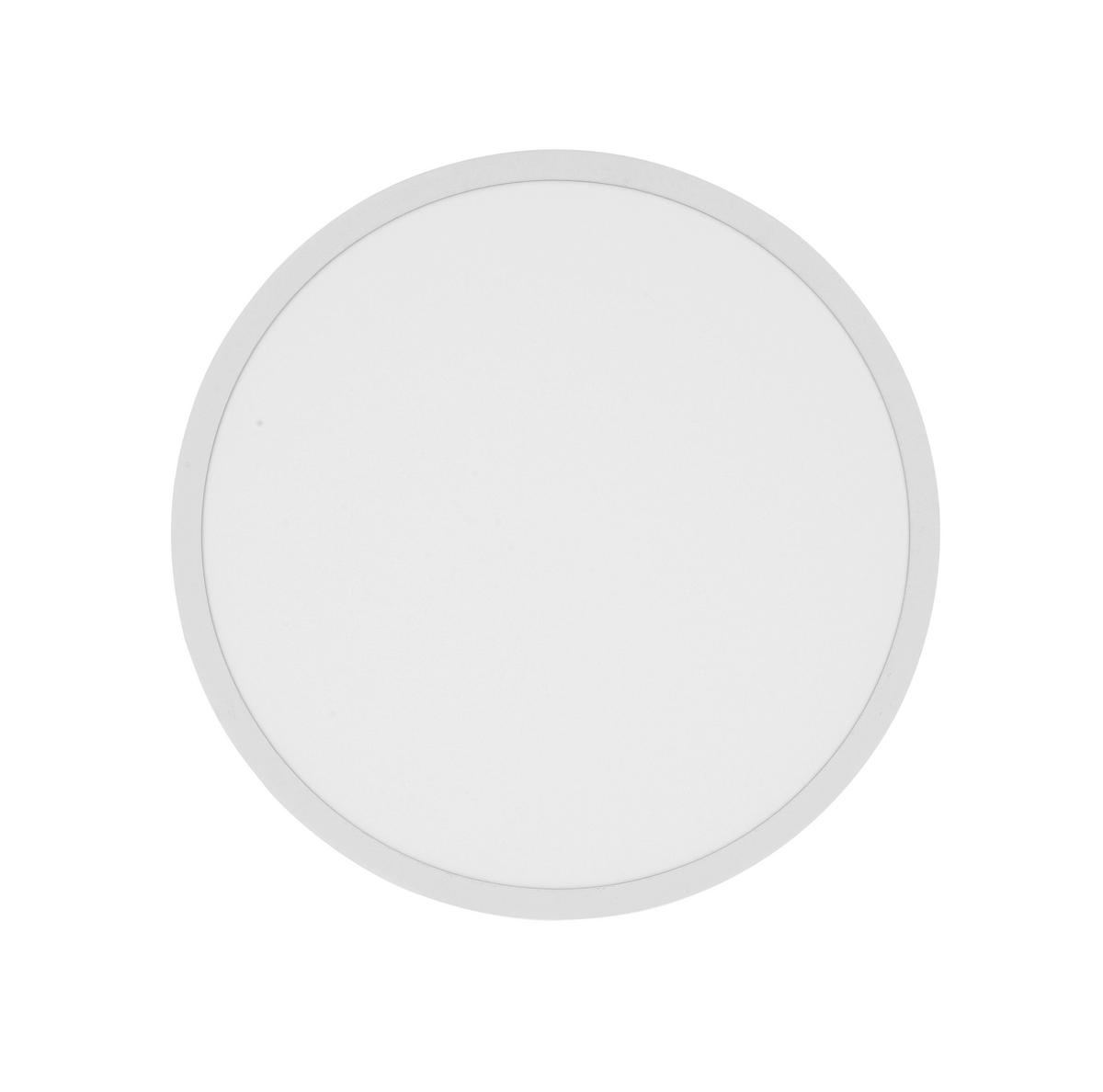 LED PANEL, 45/5 cm  - bílá, Basics, kov/plast (45/5cm) - Novel