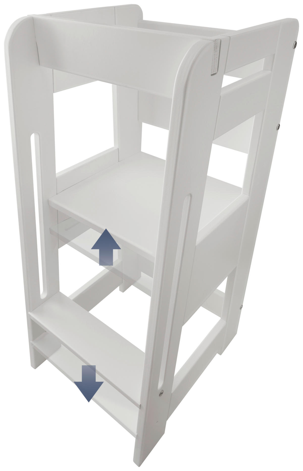 LERNTURM  - Weiß, LIFESTYLE, Holz (40/89/52cm) - Ben'n'jen