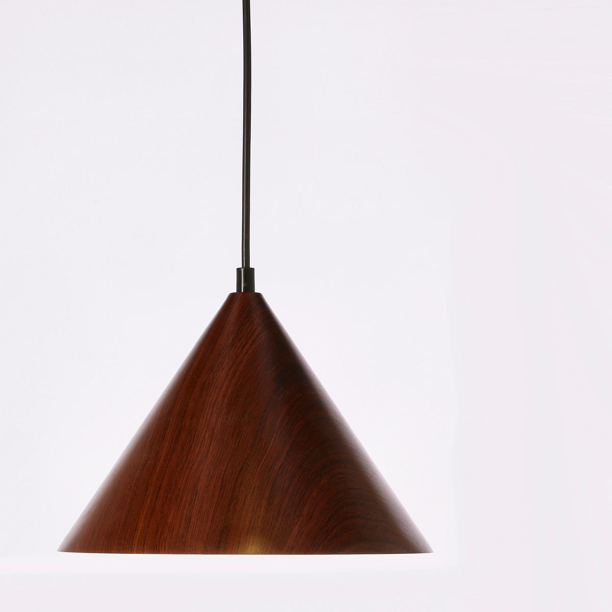 PENDELLAMPA Dunca 25/25/110 cm  - nötfärg/svart, Design, metall (25/25/110cm)