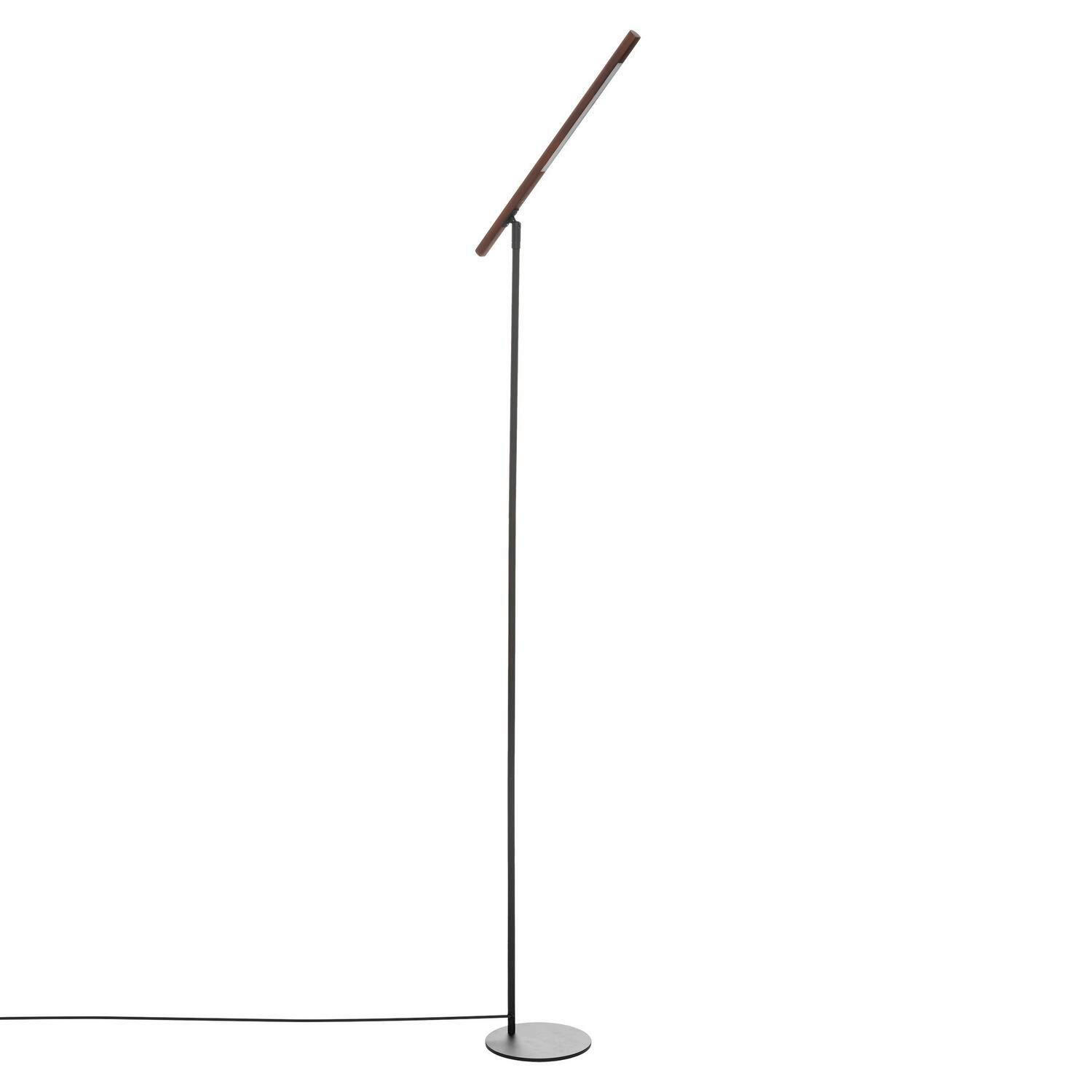 SVETILKA V OBLIKI LOKA 45/18/142,5 cm - rjava, Basics, kovina/les (45/18/142,5cm)