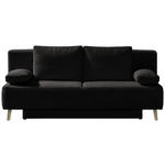 SCHLAFSOFA Spicy in Cord Anthrazit, Grau  - Anthrazit/Grau, MODERN, Textil/Metall (193/85/88cm) - Novel