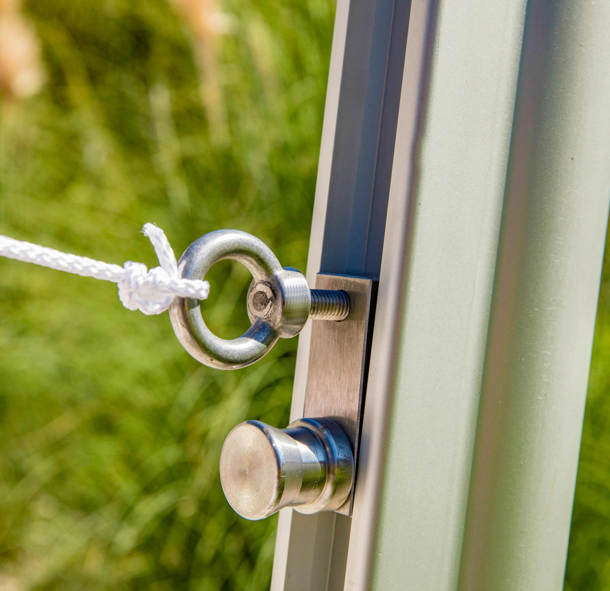 SONNENSEGELZUBEHÖR - Edelstahlfarben, Basics, Metall (30/45/62cm) - Windhager