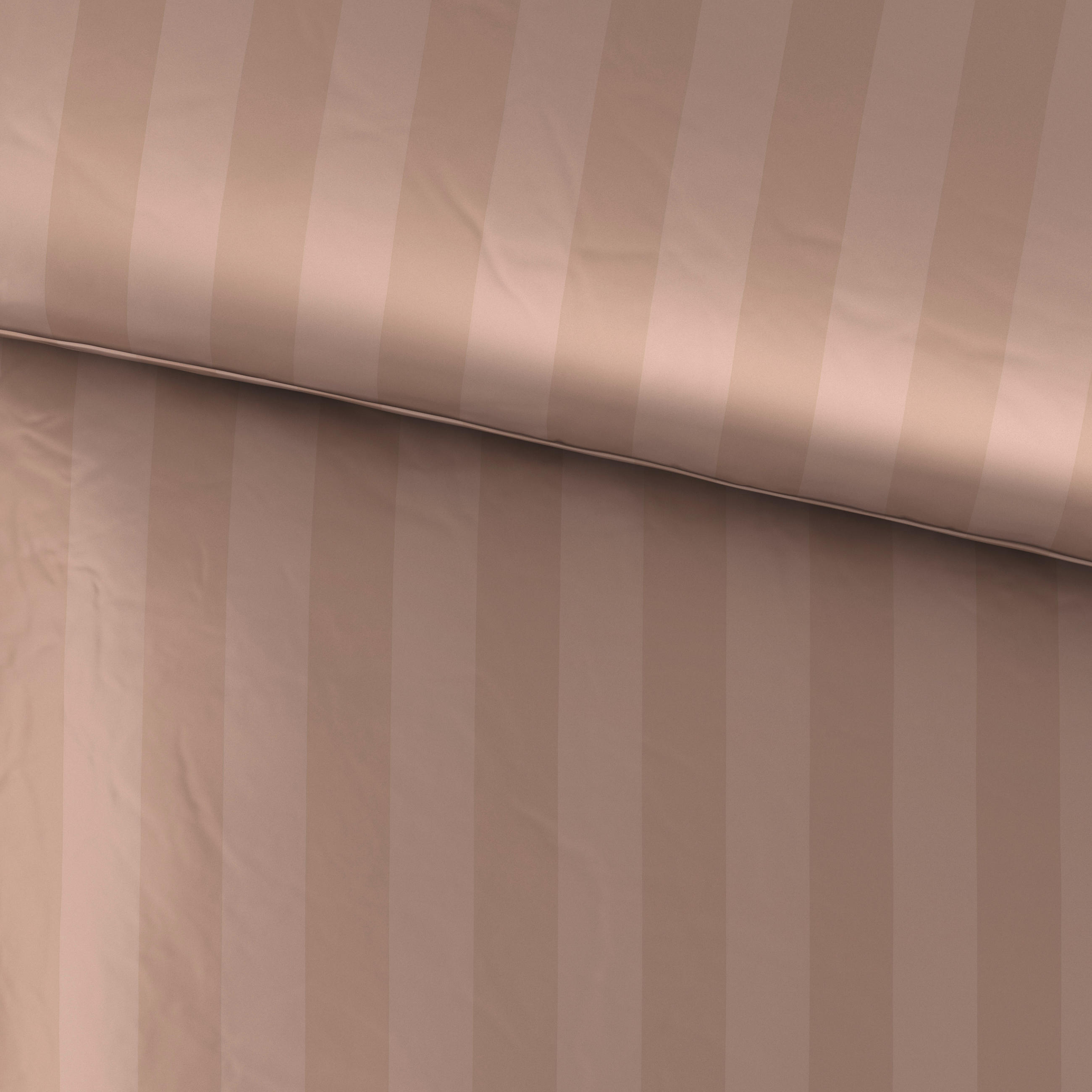 BETTWÄSCHESET Satin 160/210 cm  65 cm/100 cm  - Beige, Textil (160/210cm) - Dieter Knoll