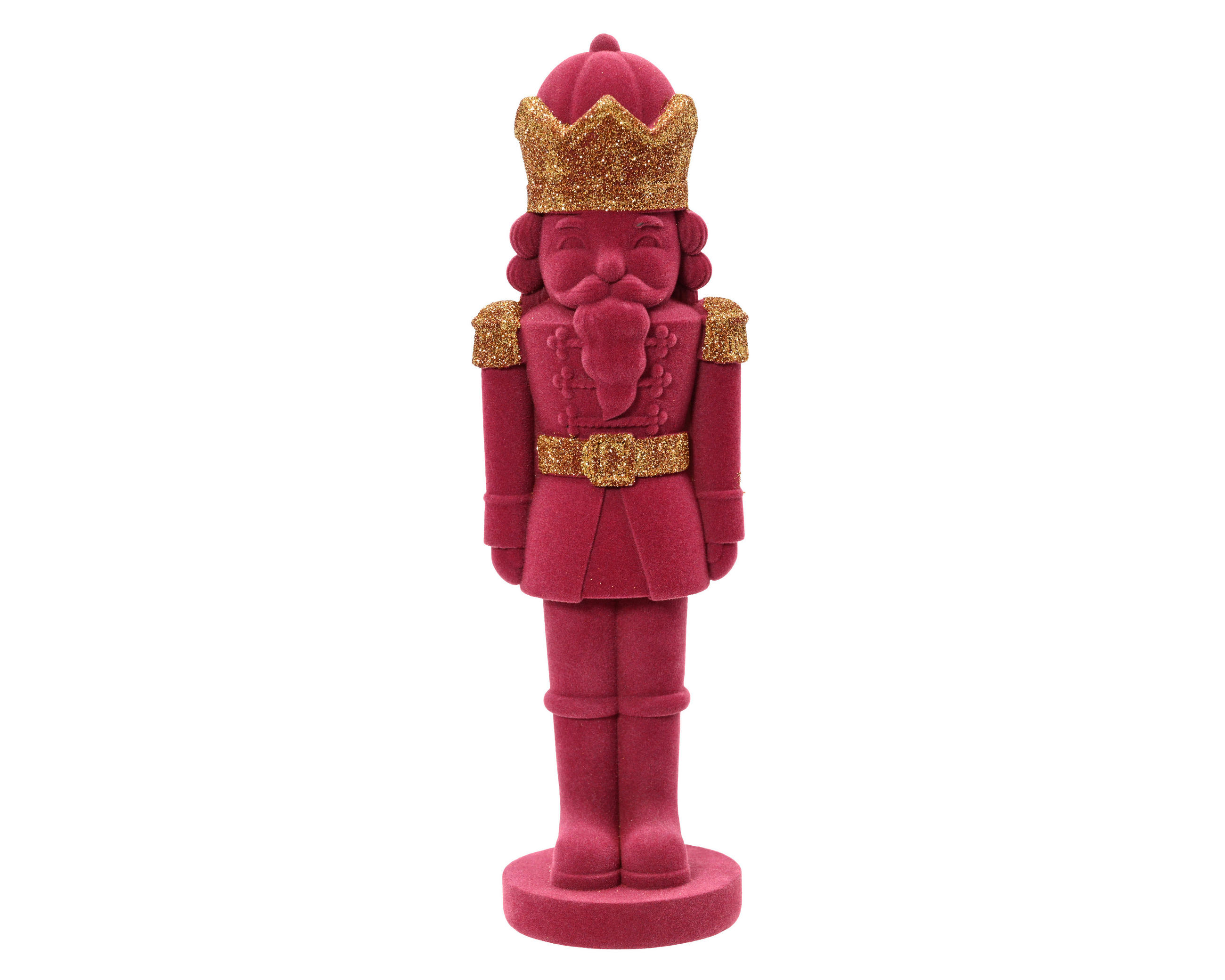 NUSSKNACKERFIGUR - Rosa, Basics, Kunststoff (12.4/10.8/39.2cm)
