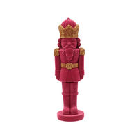 NUSSKNACKERFIGUR - Rosa, Basics, Kunststoff (12.4/10.8/39.2cm)