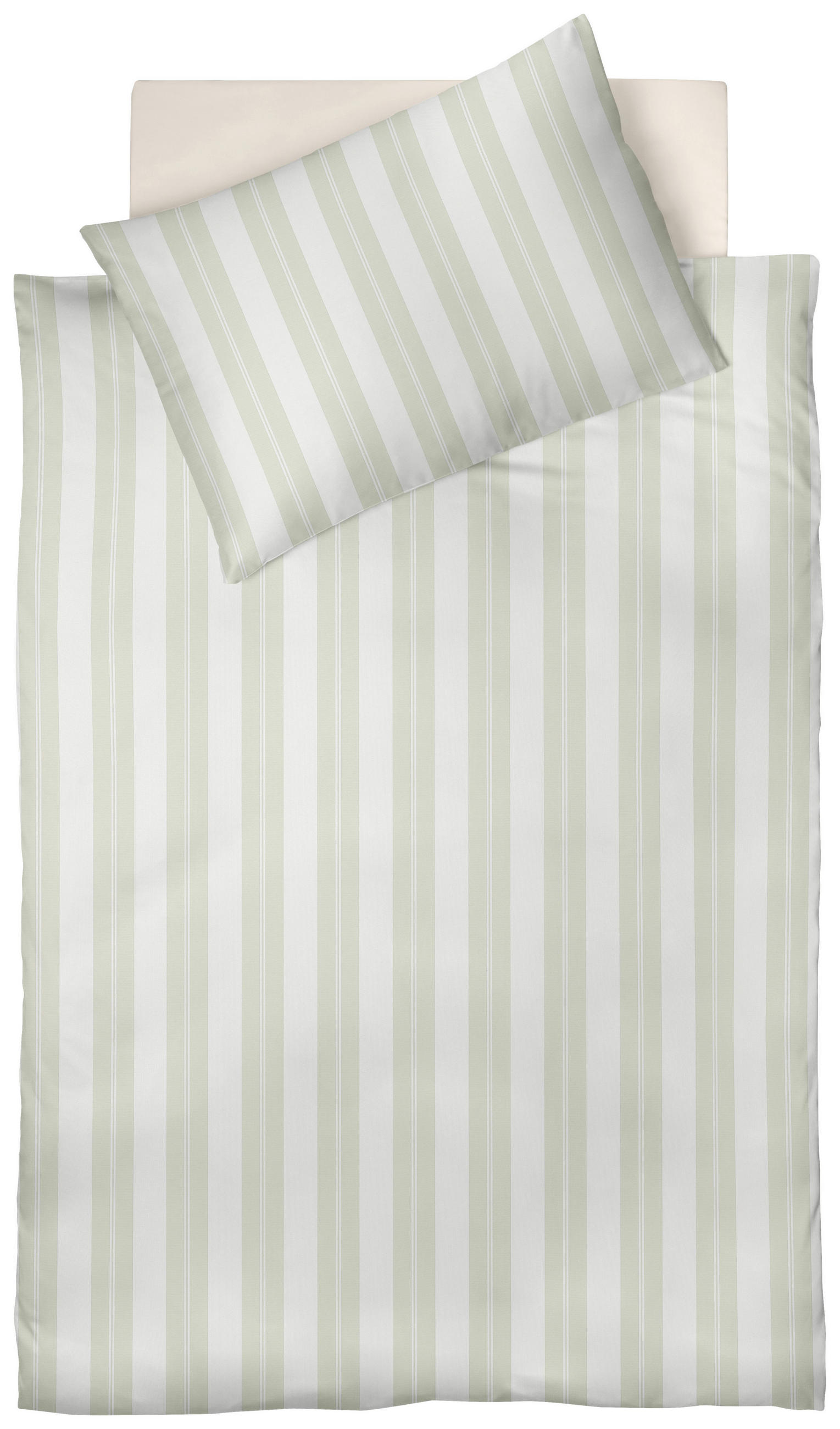 BETTWÄSCHE Damast 140/200 cm  - Weiß, Basics, Textil (140/200cm) - Fleuresse