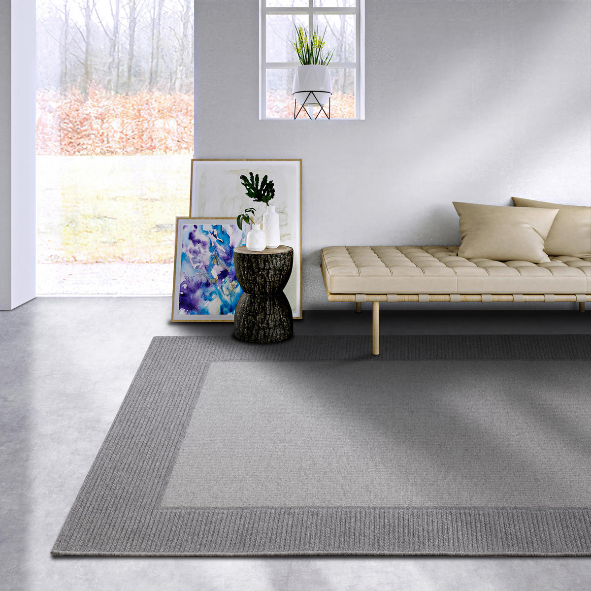 WEBTEPPICH 160/230 cm Kollektion 1843 Grau, Beige, Hellbraun  - Hellbraun/Beige, Basics, Kunststoff/Textil (160/230cm) - Villeroy & Boch