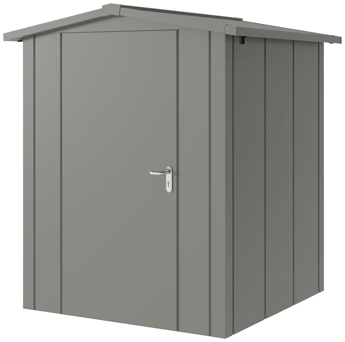 GERÄTEHAUS 189/219/181 cm  - Alufarben, Basics, Metall (189/219/181cm)