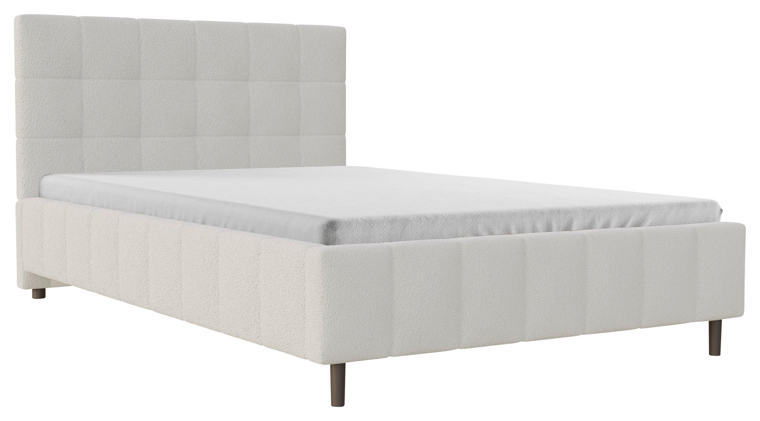 MID.YOU ČALÚNENÁ POSTEĽ, 140/200 cm, prírodná farba