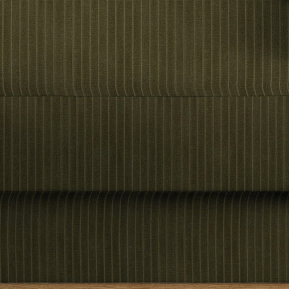 ECKSOFA Chenille, Cord Dunkelgrün  - Dunkelgrün/Schwarz, Konventionell, Holz/Textil (167/87/234cm) - MID.YOU