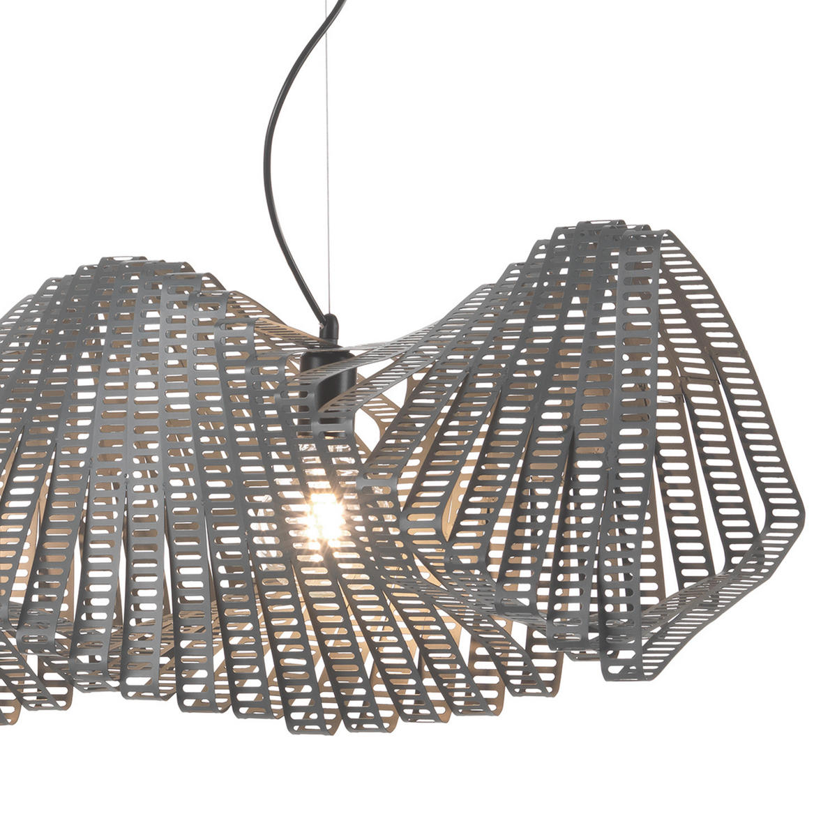 HÄNGELEUCHTE 95/30/100 cm  - Chromfarben, Design, Metall (95/30/100cm)