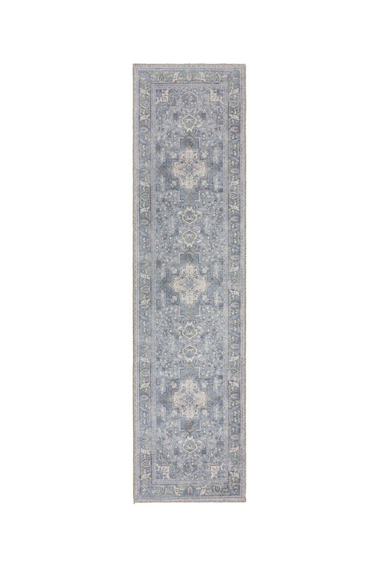 FLACHWEBETEPPICH 60/230 cm Hebden Washable Grün  - Grün, Basics, Textil (60/230cm) - Xora