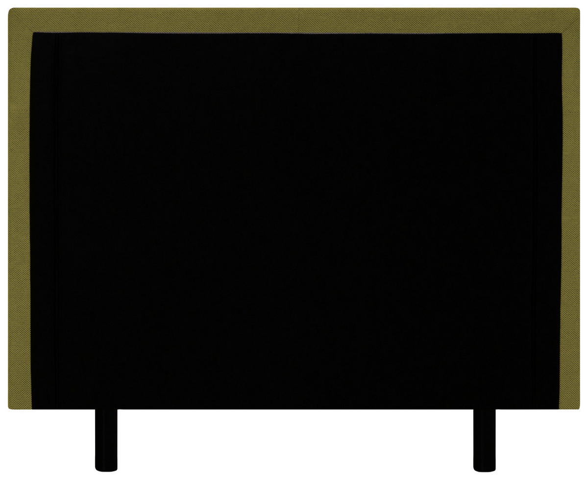 BOXBETT 120/200 cm  in Grün  - Schwarz/Grün, KONVENTIONELL, Textil (120/200cm) - P & B