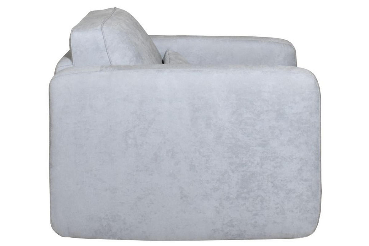 FOTELJA drvo, plastika, tekstil, drvni materijal  siva   - siva/crna, Moderno, drvni materijal/drvo (78/88/83cm) - Novel