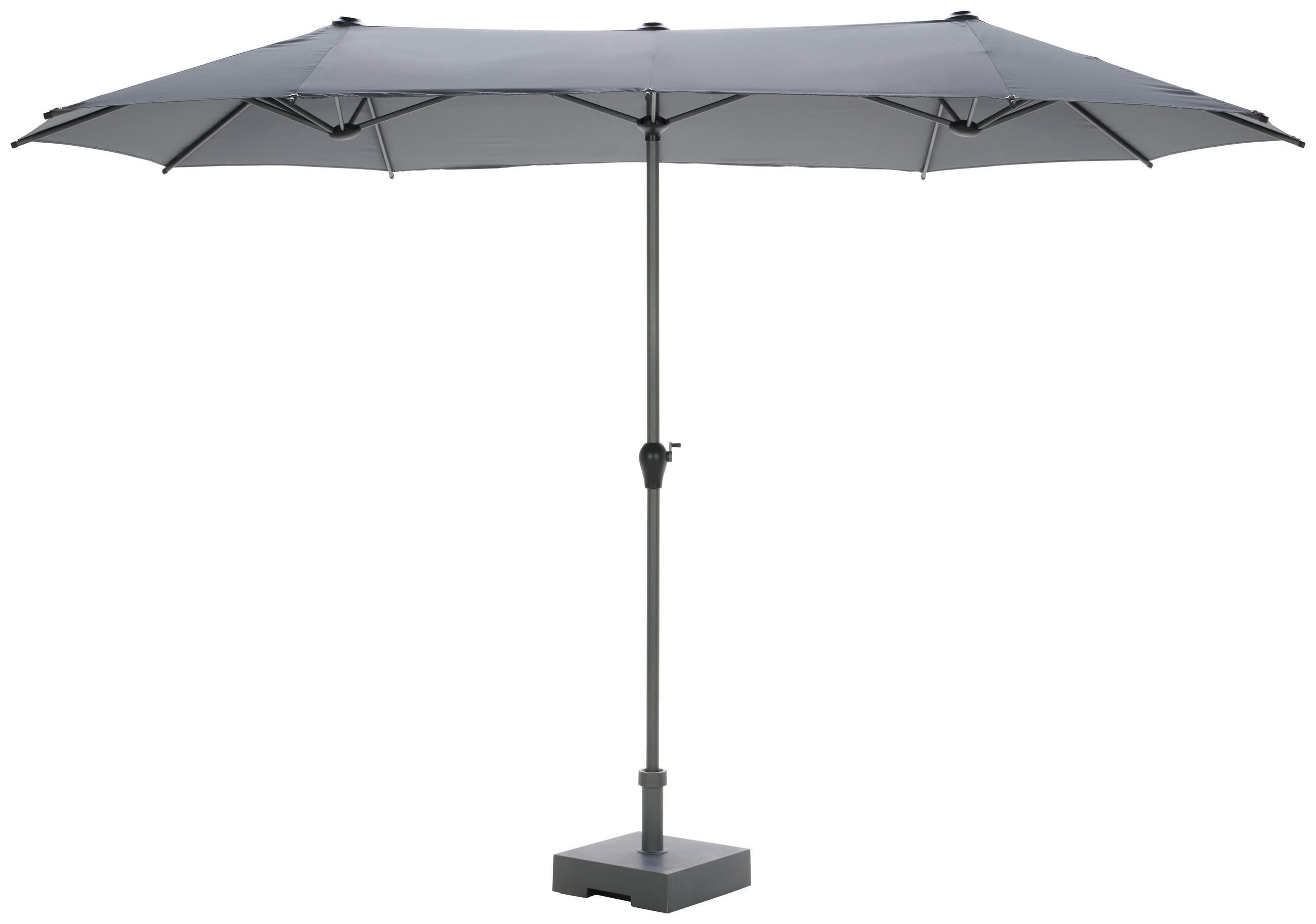 E-shop Ambia Garden DVOJITÝ SLNEČNÍK 400/236/208 cm