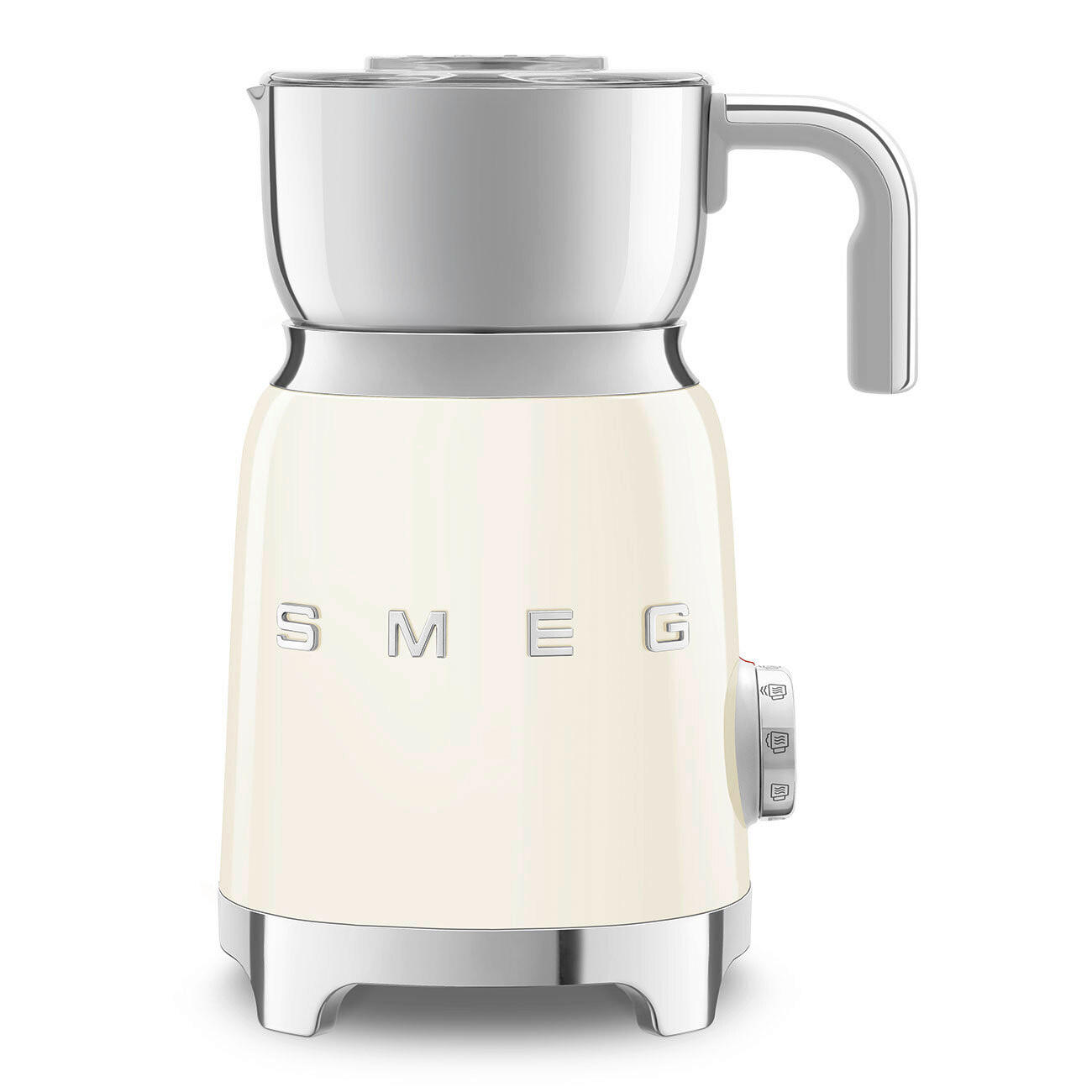 MILCHSCHÄUMER 50's Style  - Creme, Trend, Metall (18.4/25.1/14.2cm) - SMEG