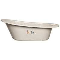 BABYBADEWANNE STEPPE  - Taupe, Basics, Kunststoff (86/44/32cm) - Bebe Jou