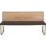 SITZBANK 180/85/59 cm in Braun, Eichefarben - Eichefarben/Braun, Design, Holz/Textil (180/85/59cm) - Cassando SITZBANK 180/85/59 cm in Braun, Eichefarben - Eichefarben/Braun, Design, Holz/Textil (180/85/59cm) - Cassando