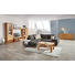 VITRINE Kernbuche furniert, massiv Buchefarben - Chromfarben/Buchefarben, Design, Glas/Holz (65,8/203,5/40cm) - Carryhome