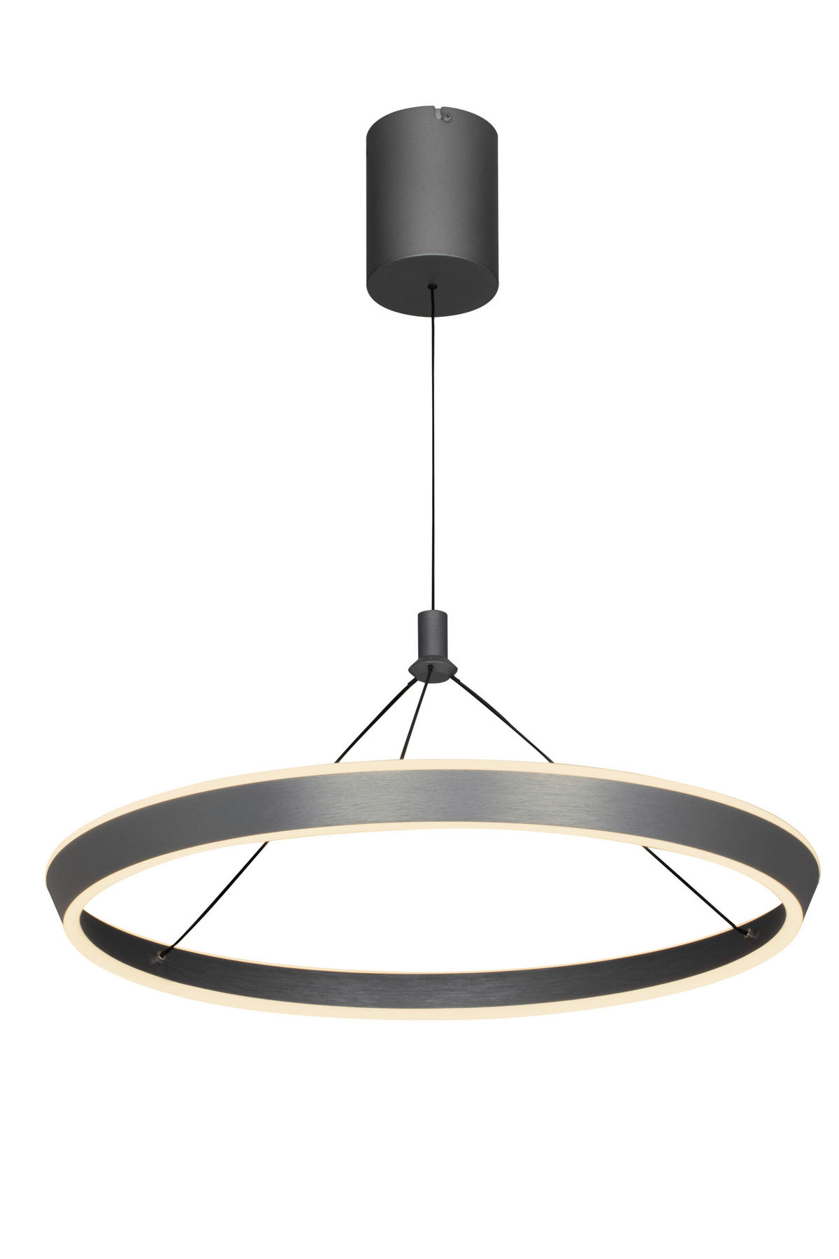 LED-HÄNGELEUCHTE 60/150 cm  - Grau, LIFESTYLE, Metall (60/150cm) - Ambiente