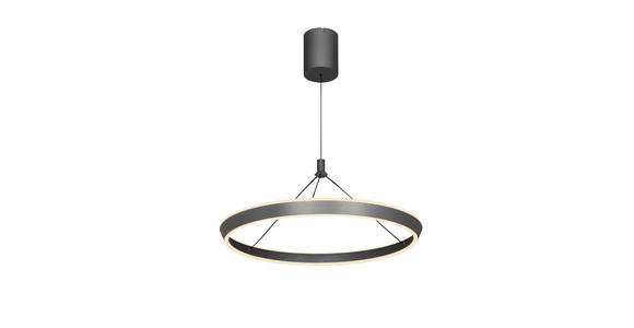 LED-HÄNGELEUCHTE 60/150 cm  - Grau, LIFESTYLE, Metall (60/150cm) - Ambiente