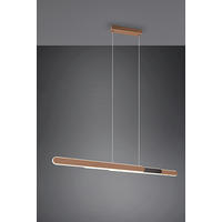 ZÁVĚSNÉ LED SVÍTIDLO,   - hnědá, Basics, kov (130/150/6cm) - Trio Leuchten