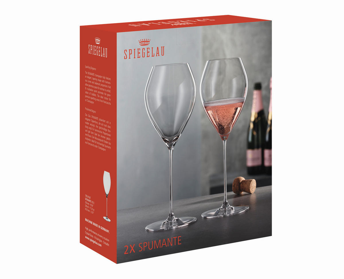 GLÄSERSET Spiegelau  4-teilig  - Klar, Basics, Glas - Spiegelau