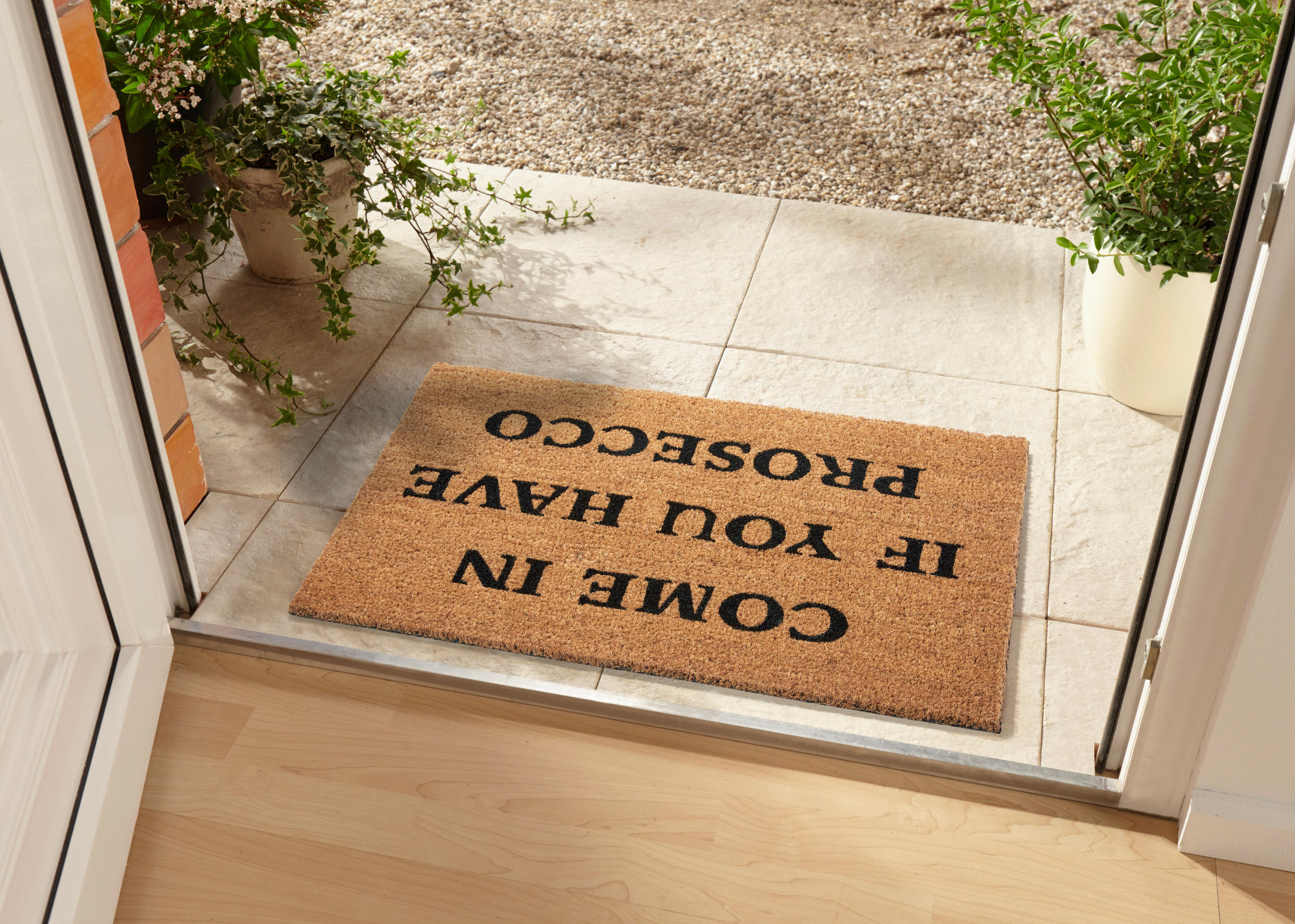KOKOSMATTE 45/75 cm Mix Mats  - Hellbraun/Schwarz, Basics, Naturmaterialien/Kunststoff (45/75cm) - Esposa