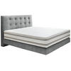 BOXSPRINGBETT 160/200 cm  in Grau  - Grau, Konventionell, Holz/Textil (160/200cm) - Dieter Knoll