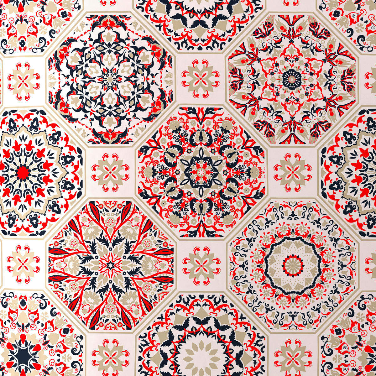 POVLEČENÍ, satén, modrá, červená, 140/200 cm - modrá/červená, Konvenční, textil (140/200cm) - Esposa