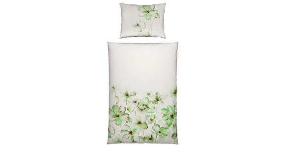 BETTWÄSCHE 140/200 cm - Grün, KONVENTIONELL, Textil (140/200cm) - Ambiente