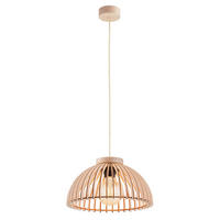 HÄNGELEUCHTE TRE 32/32/141.5 cm  - Nussbaumfarben, Natur, Holzwerkstoff (32/32/141.5cm)