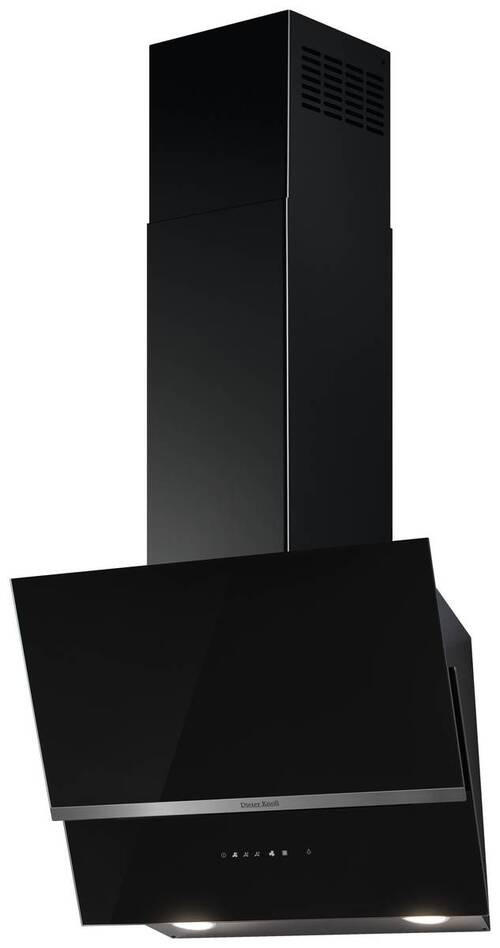 DUNSTABZUGSHAUBE DK5HV471Y  - Edelstahlfarben/Schwarz, Basics, Glas/Metall (55/95/37,5cm) - Dieter Knoll