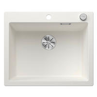 SPÜLE 523690  - Weiß, Design, Stein (61,5/23,2/51cm) - Blanco